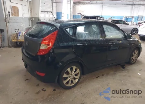 2013 Hyundai Accent Se from USA, damaged, VIN KMHCU5AE5DU061721
